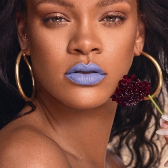 FENTY BEAUTY BY RIHANNA Mattemoiselle Plush Matte Lipstick (Ya Dig?– Periwinkle - Picture 2 of 10
